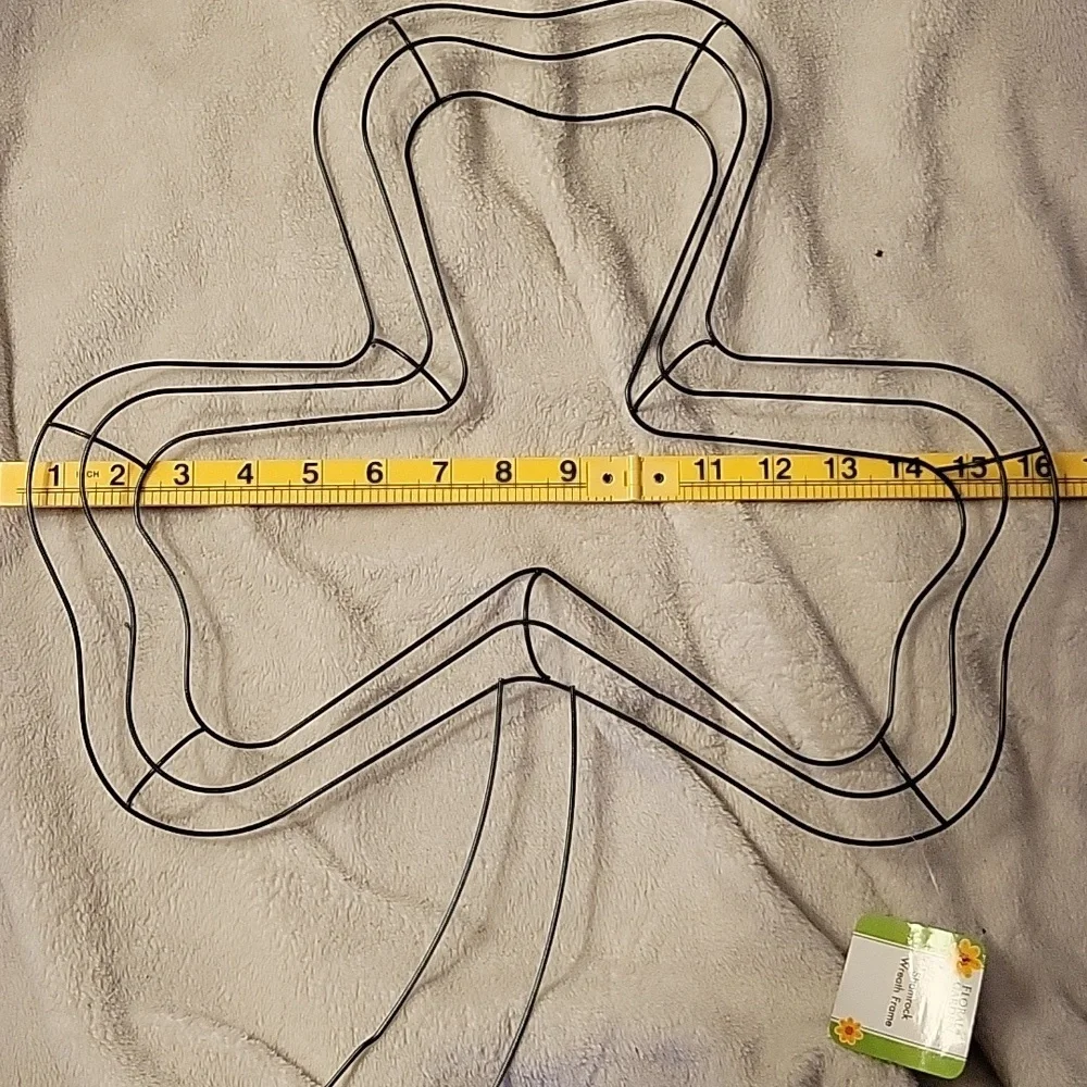 Bundle of 9 Shamrock Wire Forms. Holidays, St Patricjs, Boston Celtics